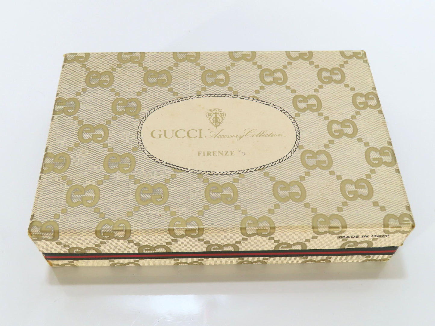 GUCCI GG Canvas Sherry Line Pouch Box Pouch