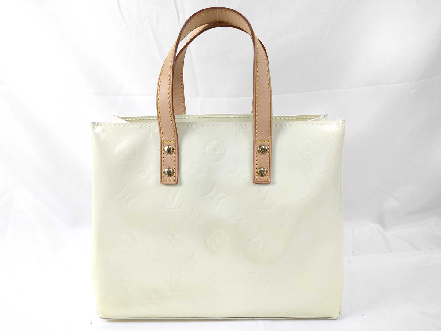 LOUIS VUITTON RFID Unverified MI 0076 Vernis LOUIS VUITTON Lead PM Tote Bag
