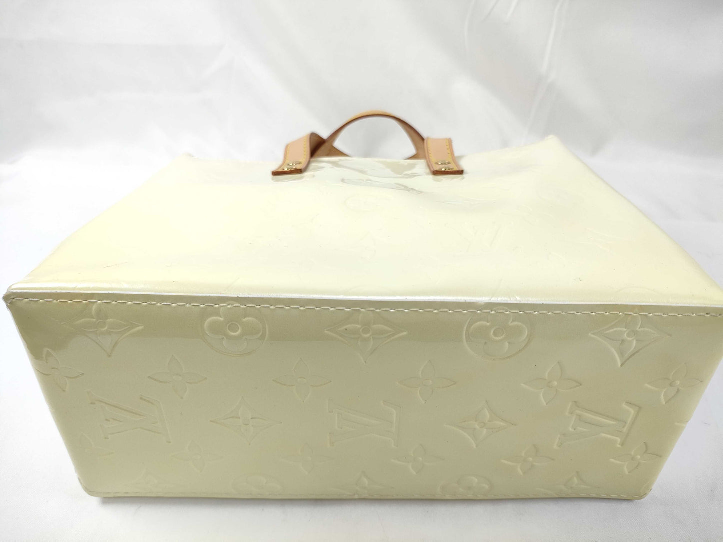 LOUIS VUITTON RFID Unverified MI 0076 Vernis LOUIS VUITTON Lead PM Tote Bag