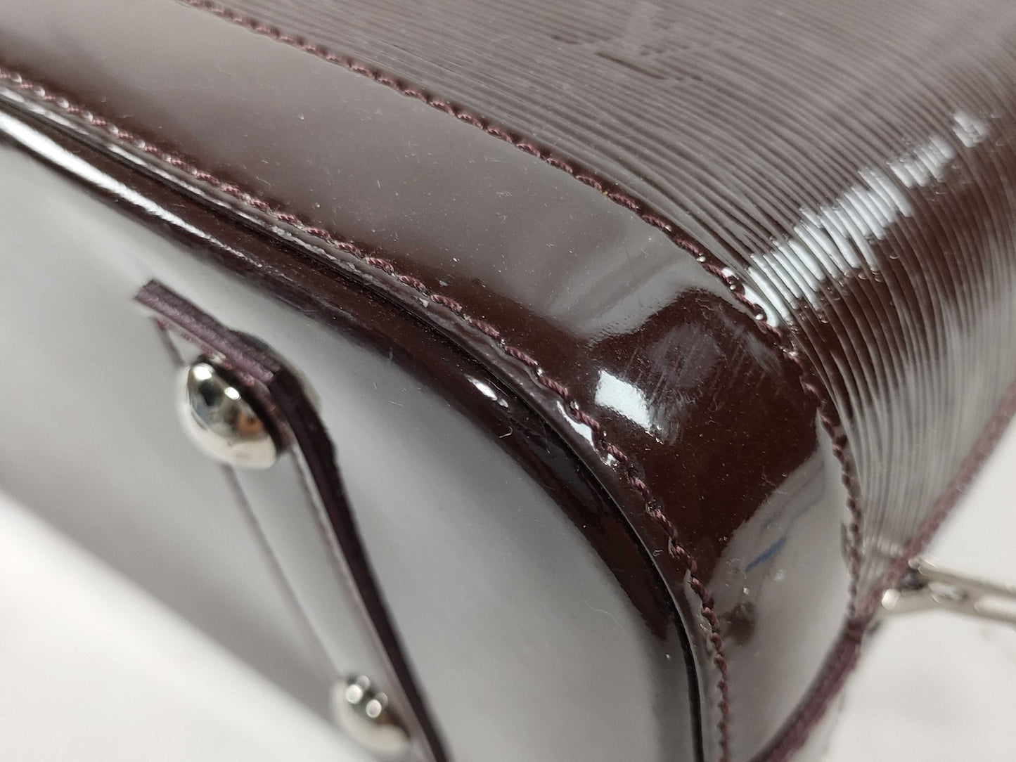 LOUIS VUITTON RFID Unverifiable FL 2142 Epi Louis Vuitton Alma Handbag