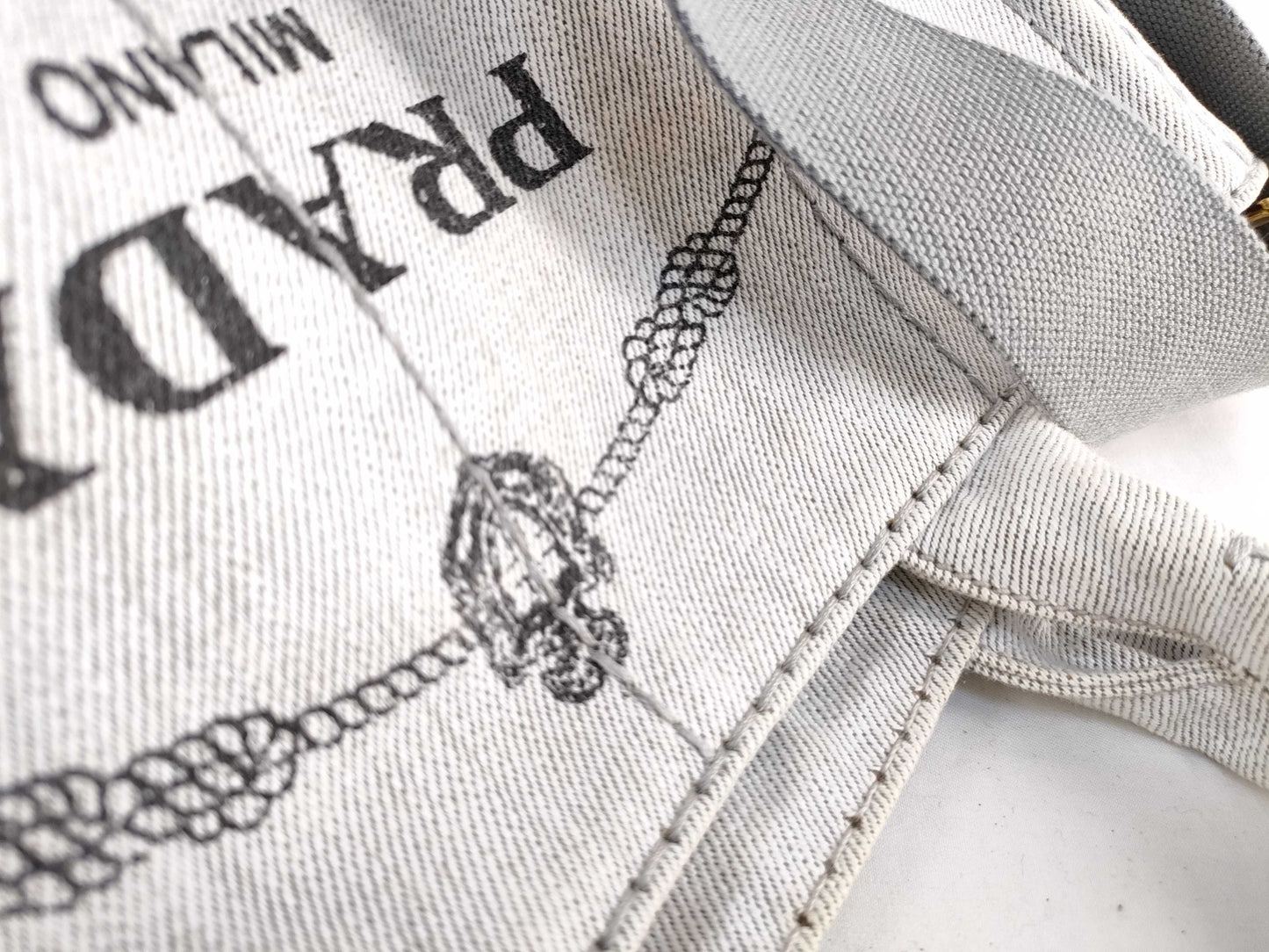 PRADA Canapa 2-way tote bag