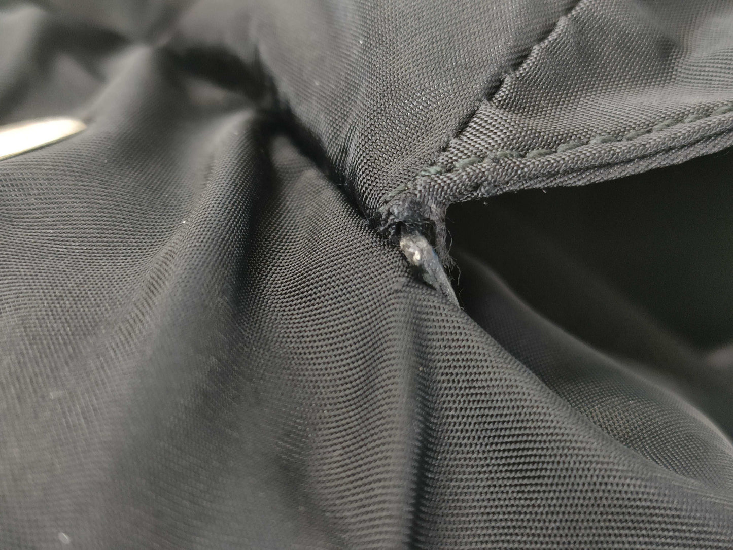 PRADA Nylon Prada Backpack Black Backpack