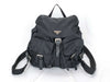 PRADA Nylon Prada Backpack Black Backpack