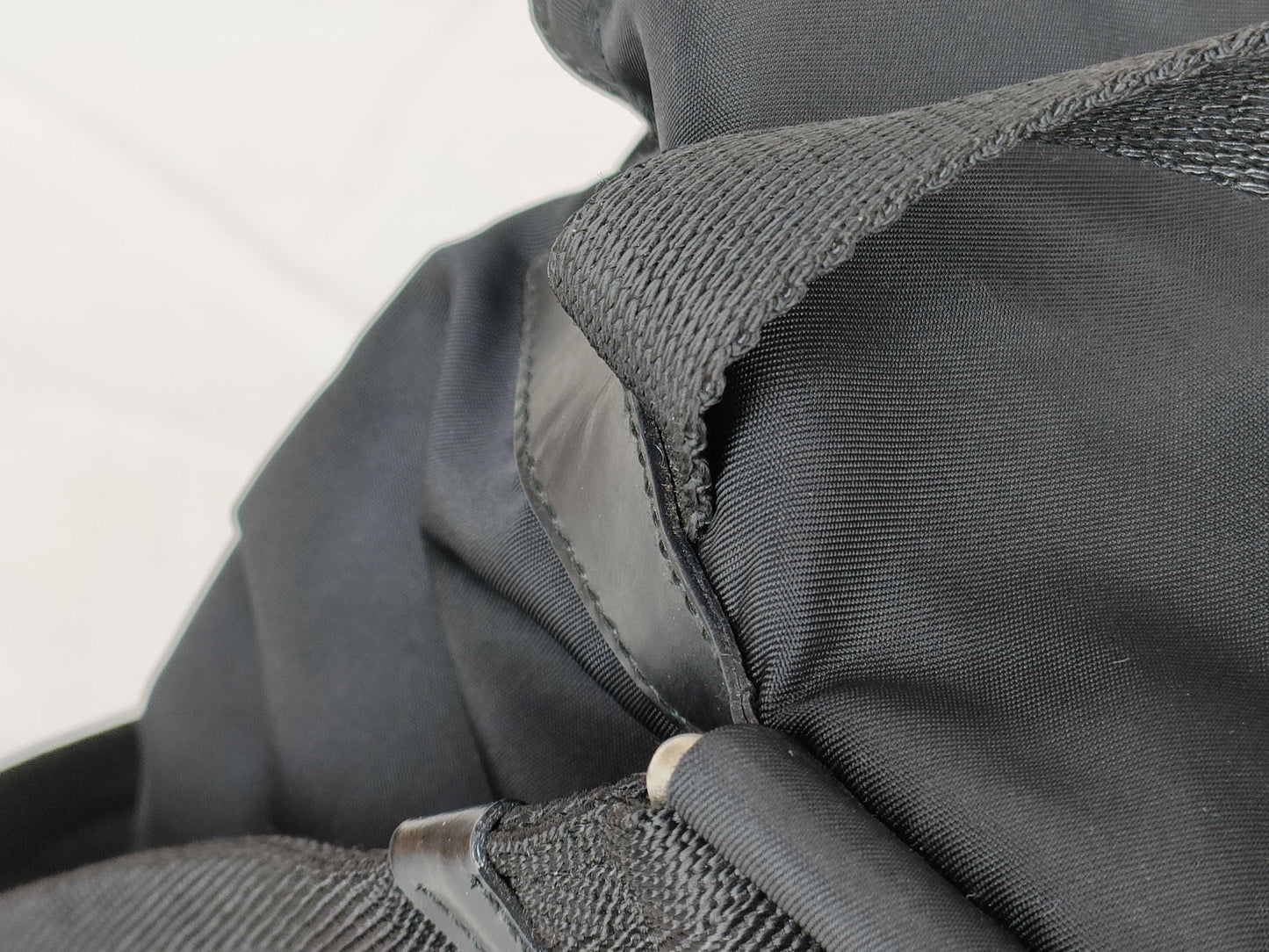 PRADA Nylon Prada Backpack Black Backpack