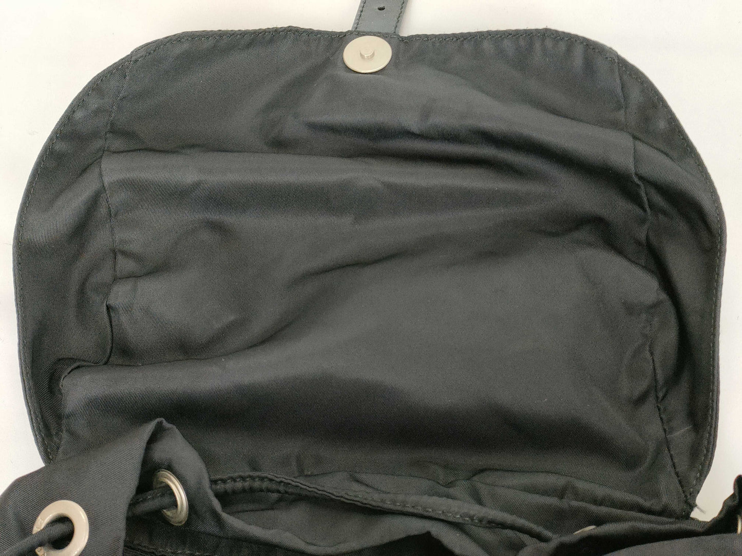 PRADA Nylon Prada Backpack Black Backpack