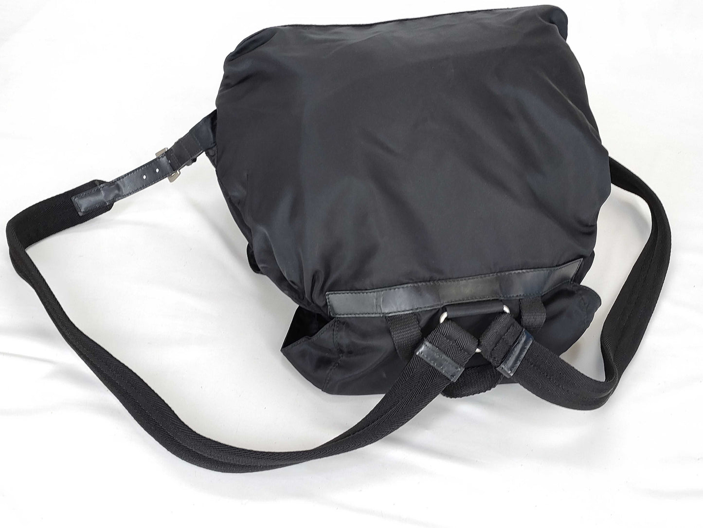 PRADA Nylon Prada Backpack Black Backpack