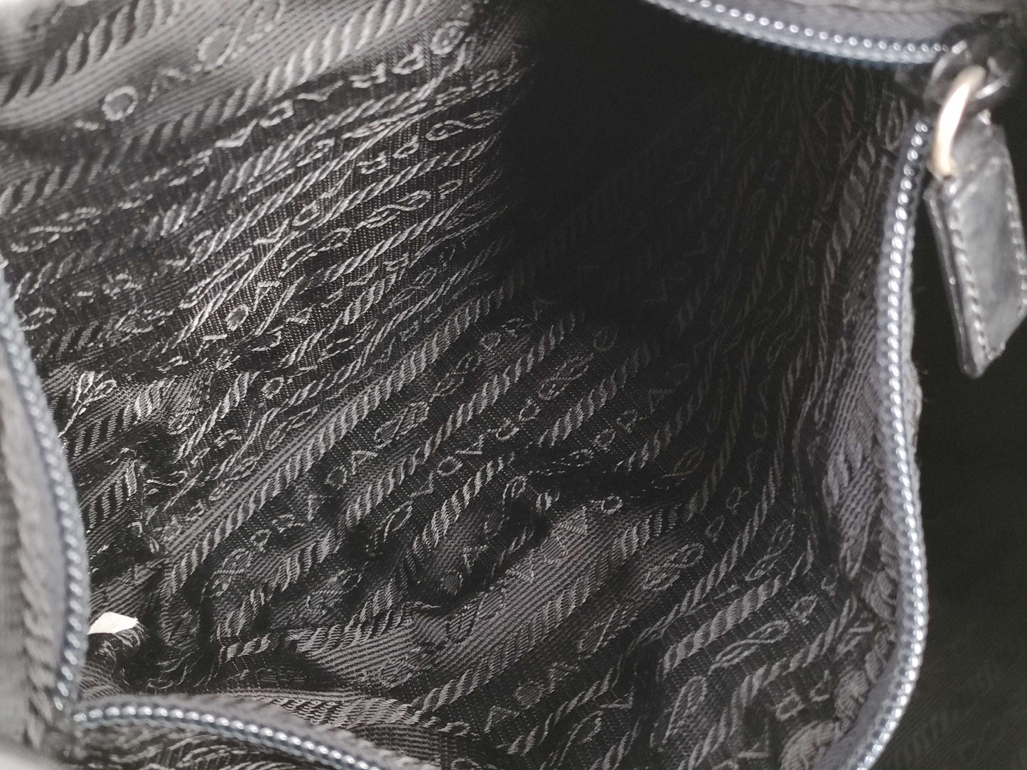 PRADA Nylon Prada Backpack Black Backpack