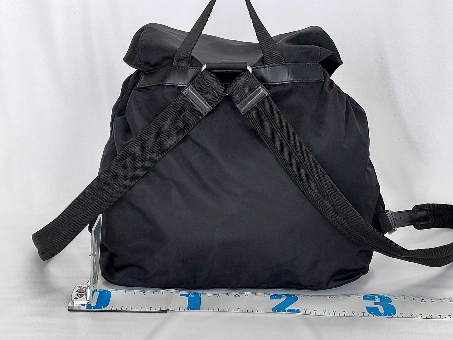 PRADA Nylon Prada Backpack Black Backpack