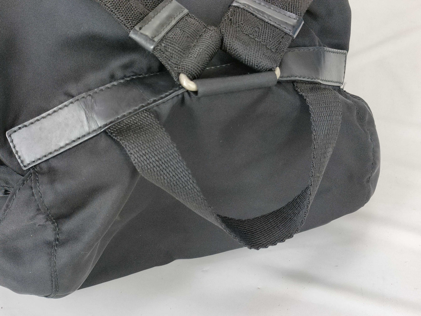 PRADA Nylon Prada Backpack Black Backpack