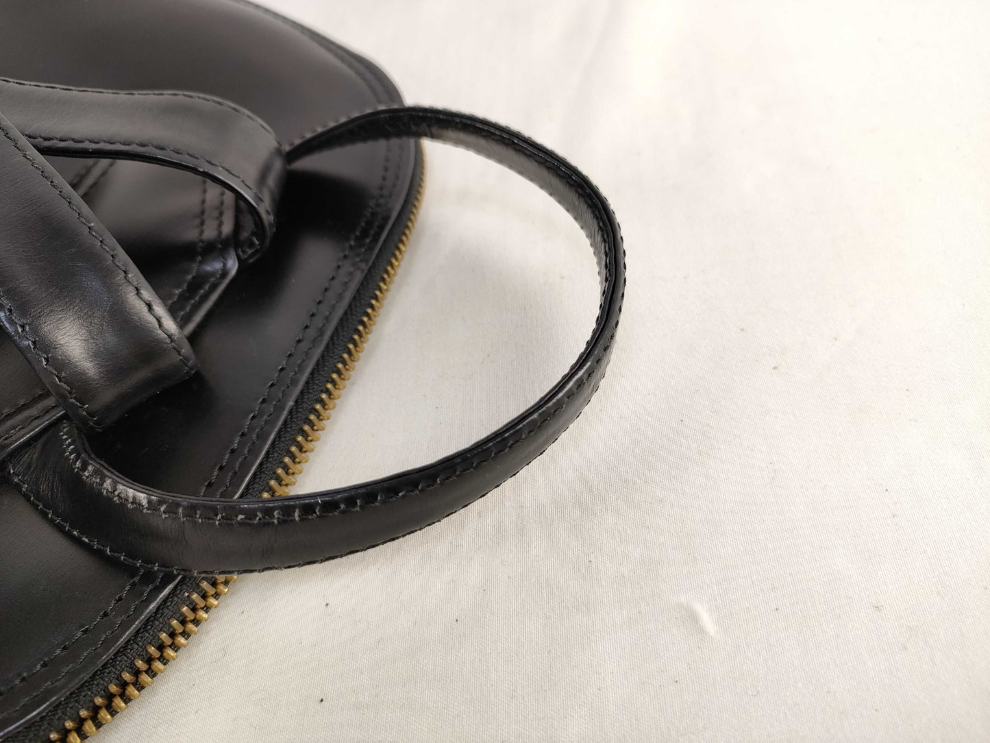 SAINT LAURENT Yves Saint Laurent Calfskin Backpack Black