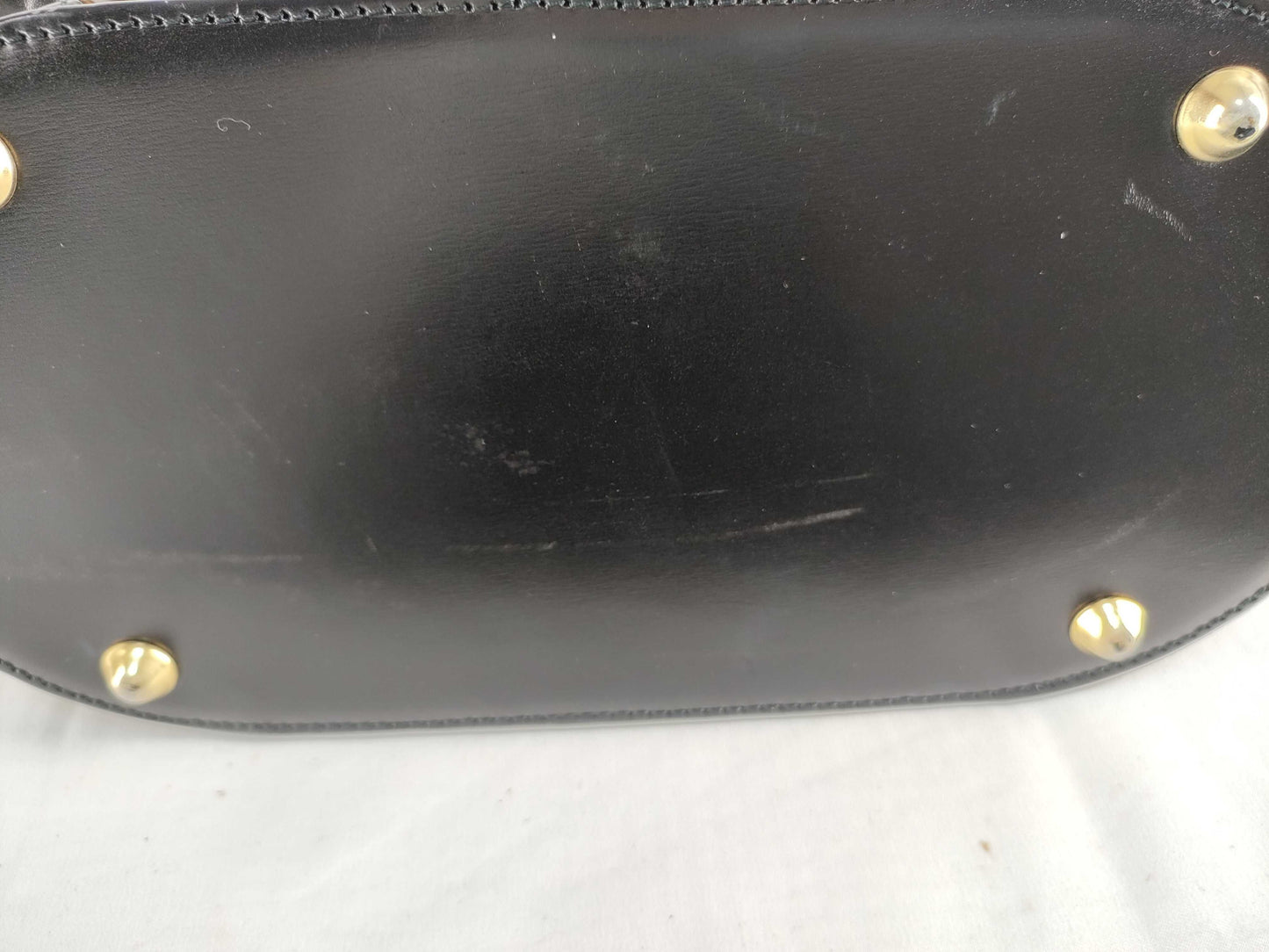 SAINT LAURENT Yves Saint Laurent Calfskin Backpack Black