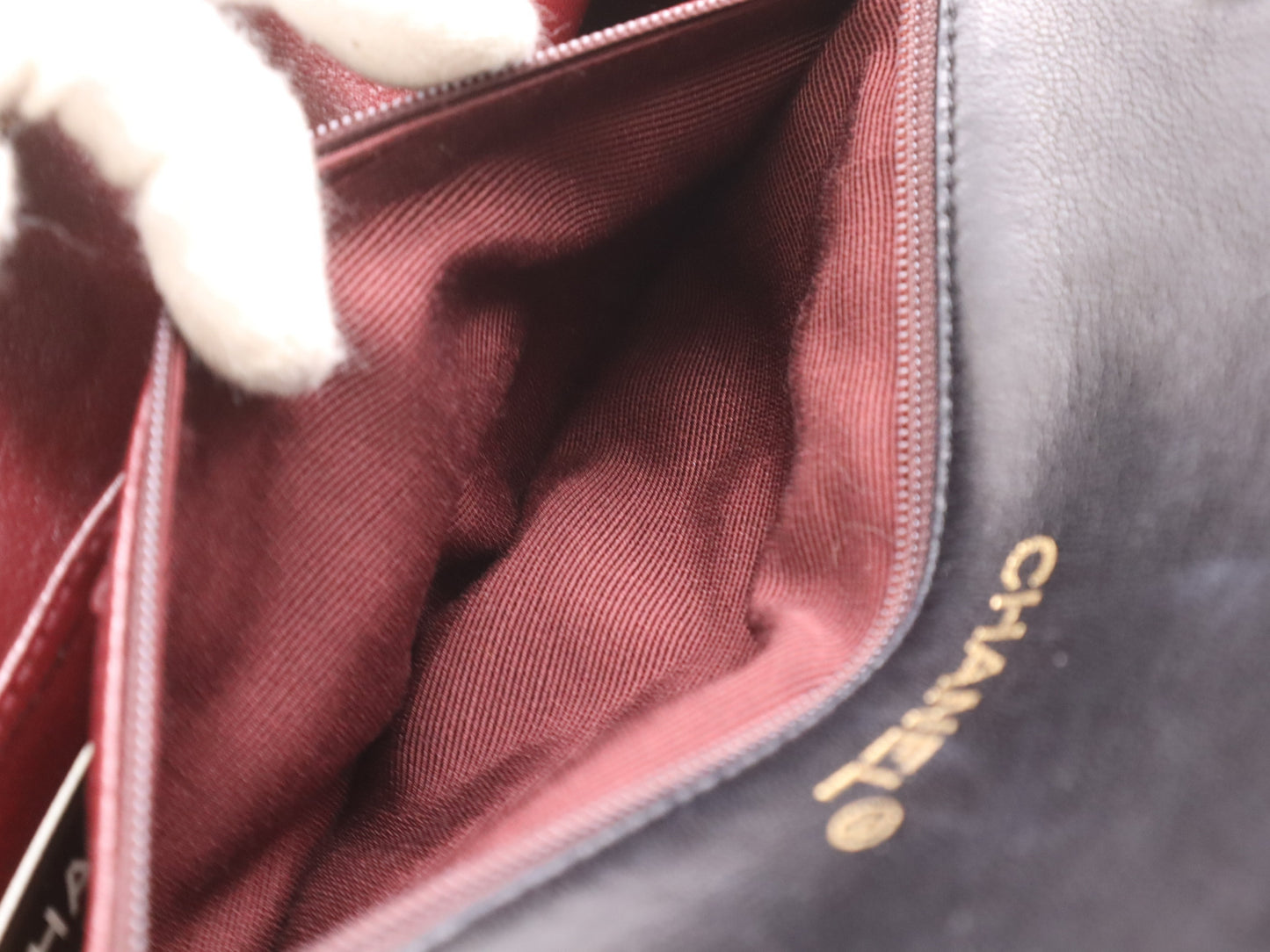 CHANEL Matelasse 23 Shoulder Bag with Full Flap, S-Chain, Turn Lock, GD Hardware, Black, Seal Marks, Card Number 1395084