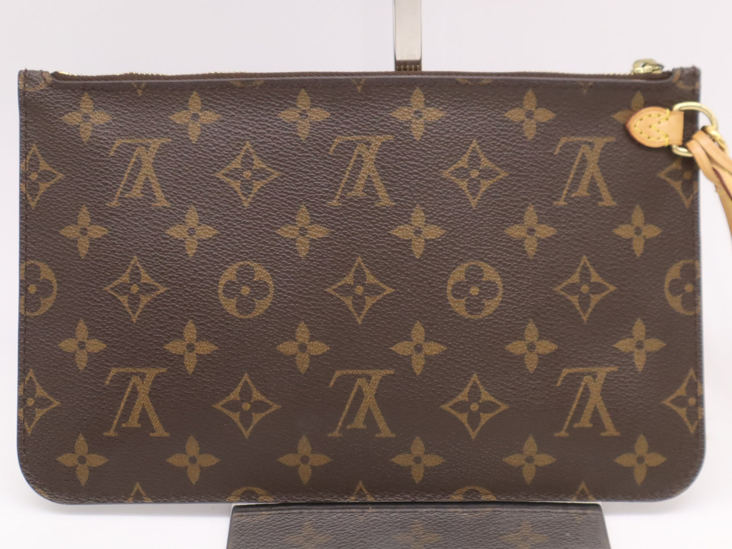 LOUIS VUITTON M40996 Monogram Neverfull MM Fuchsia Tote Bag with Pouch and Dust Bag