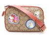 COACH H2273-CF304 Signature Shoulder Bag with Snoopy Collaboration Shoulder Strap and Dust Bag