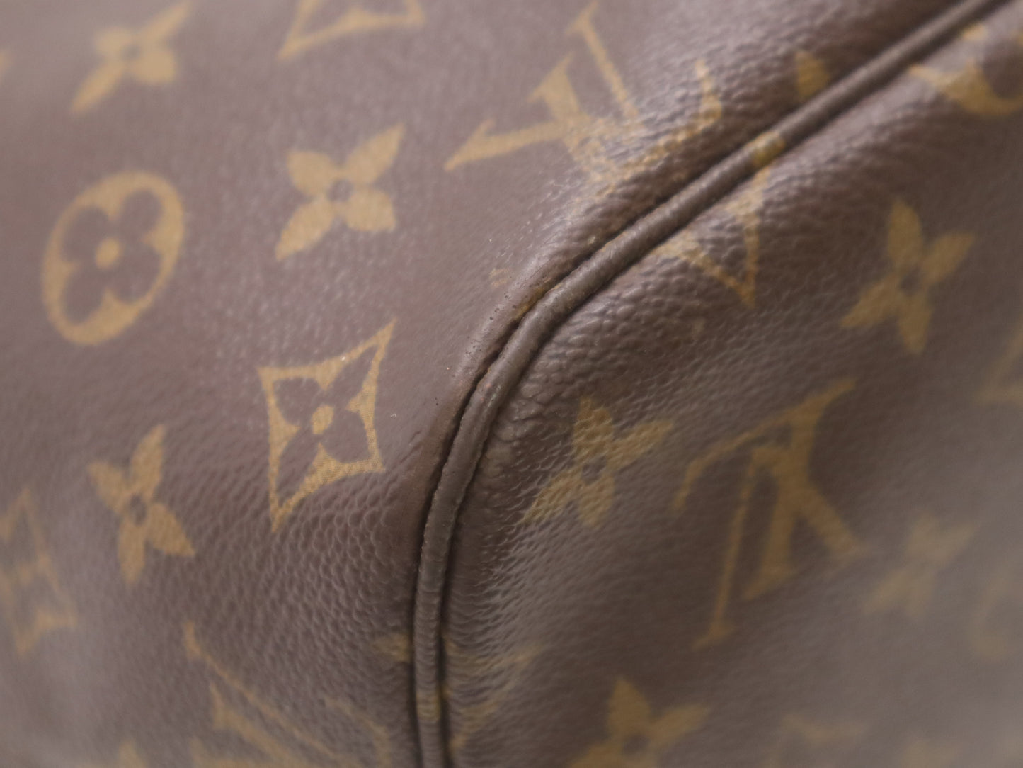 LOUIS VUITTON M40156 Monogram Neverfull MM Old Model Tote Bag