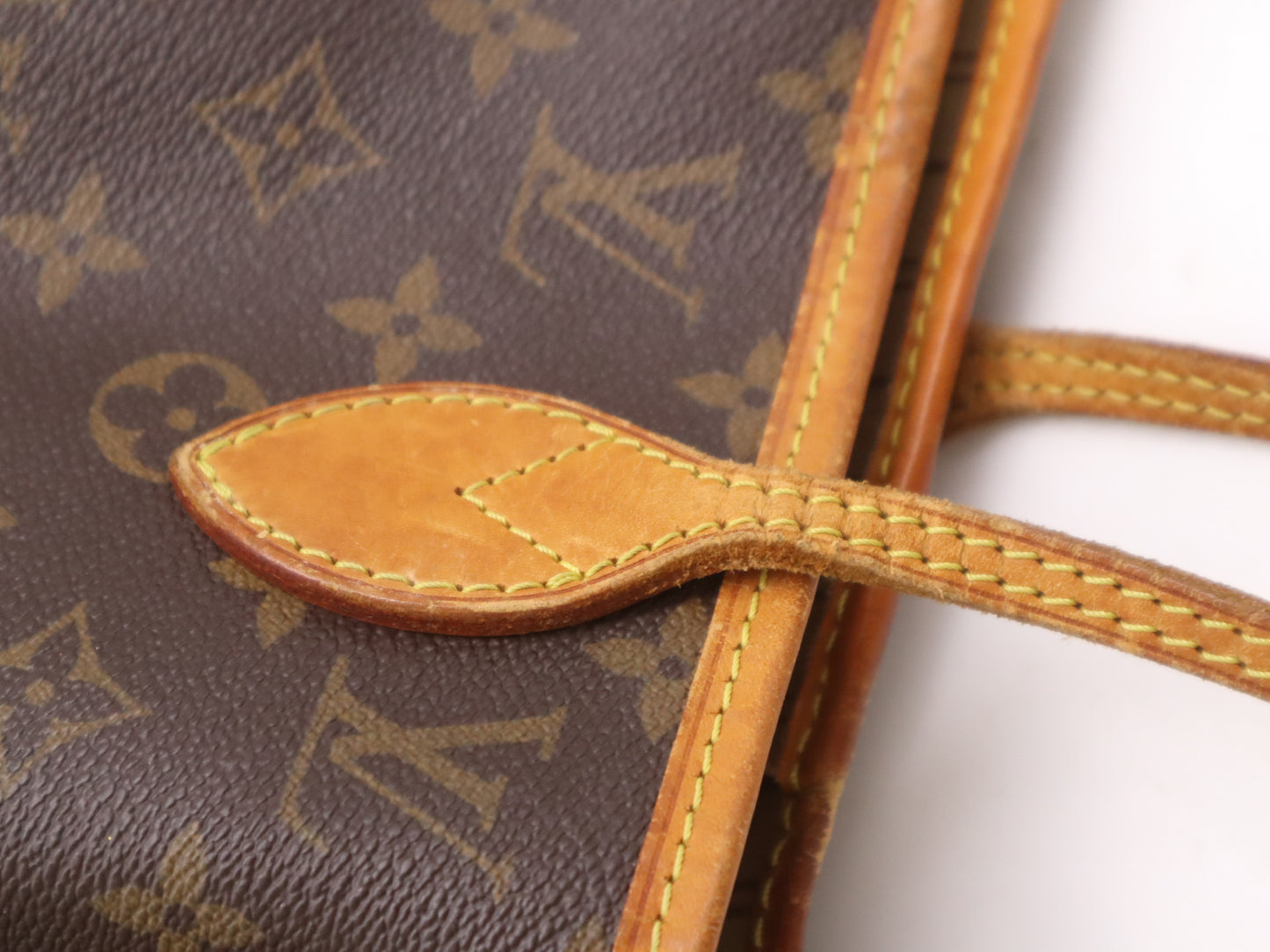 LOUIS VUITTON M40156 Monogram Neverfull MM Old Model Tote Bag