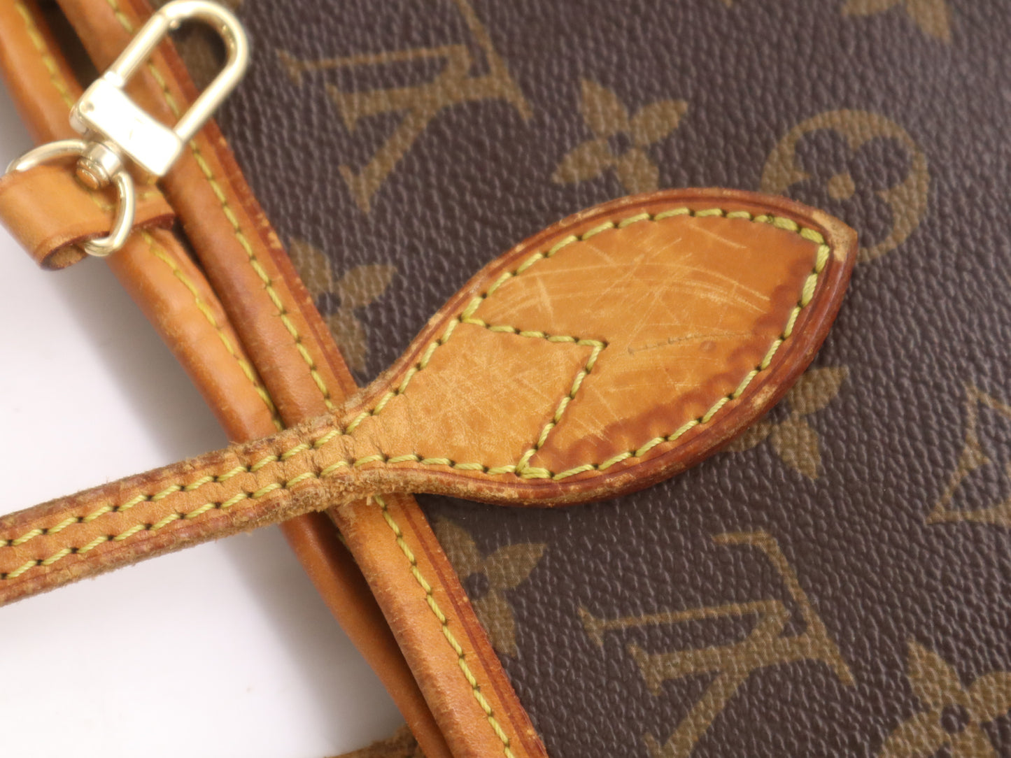 LOUIS VUITTON M40156 Monogram Neverfull MM Old Model Tote Bag