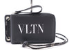 VALENTINO WY2P0P90LVNVLTN Neck Strap Wallet Leather Black Wallet