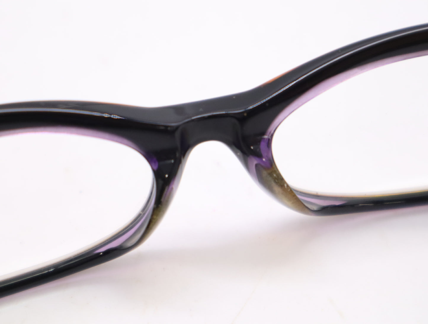 Tom Ford Butterfly Eyeglasses Frames, Purple Demi, Prescription, Box and Case Included. Sunglasses/Eyeglasses