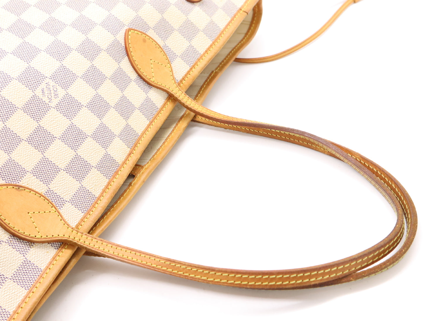 LOUIS VUITTON N51107 Azur Neverfull MM Old Model Tote Bag