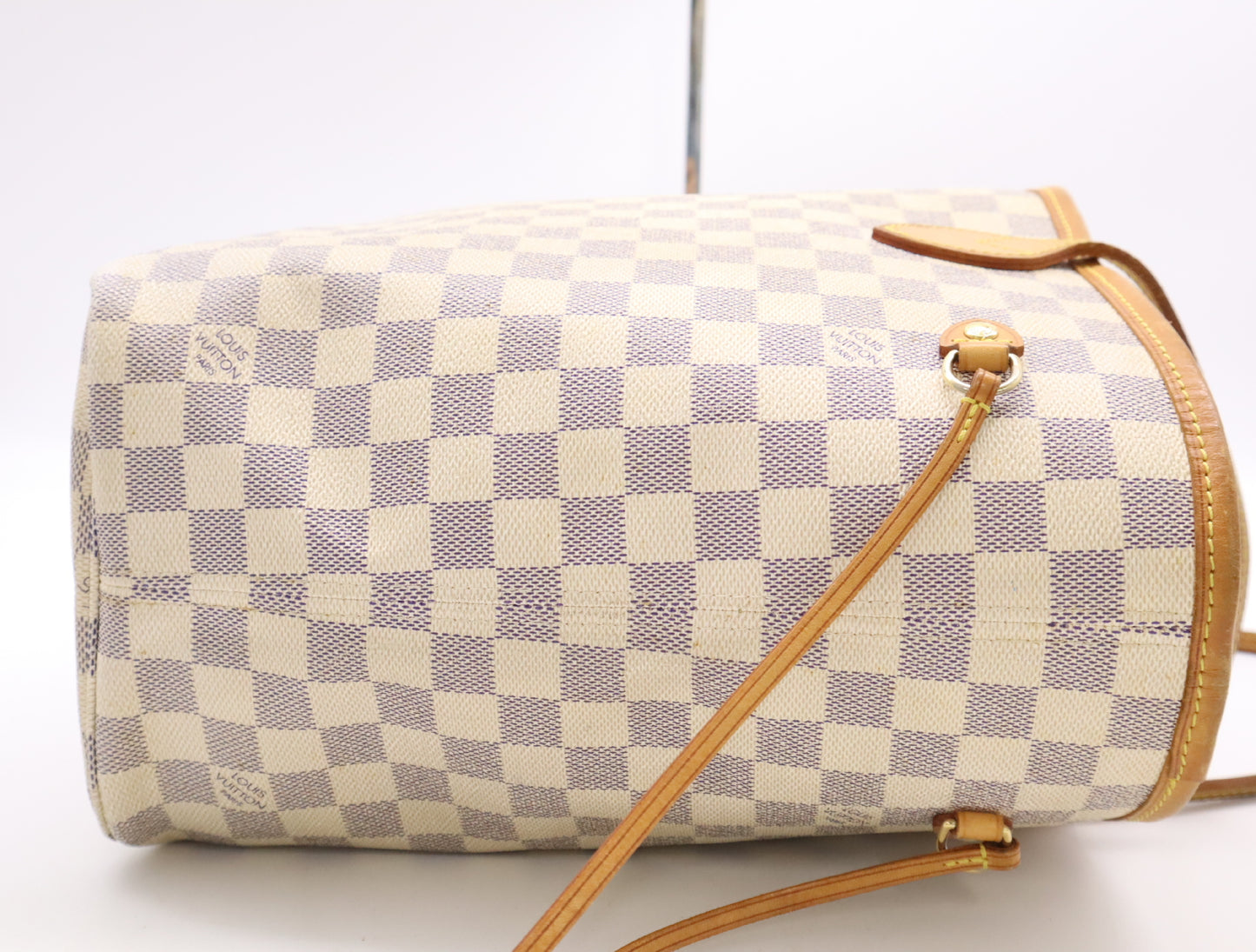 LOUIS VUITTON N51107 Azur Neverfull MM Old Model Tote Bag