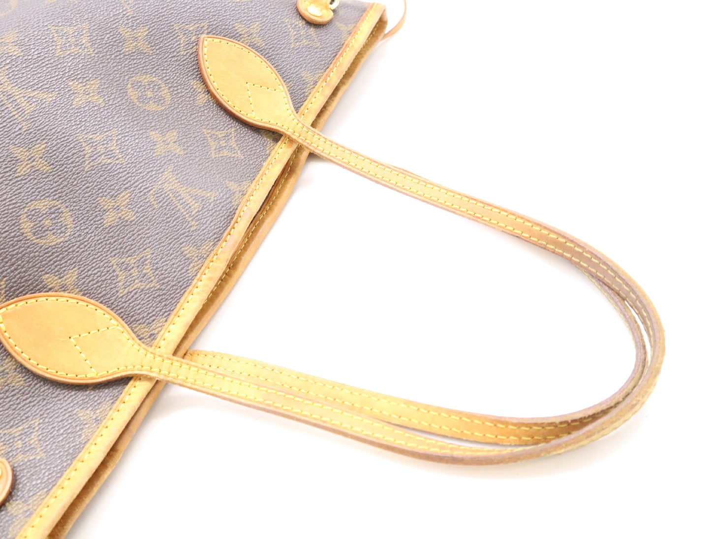 LOUIS VUITTON M40155 Monogram Neverfull PM Old-Style Tote Bag