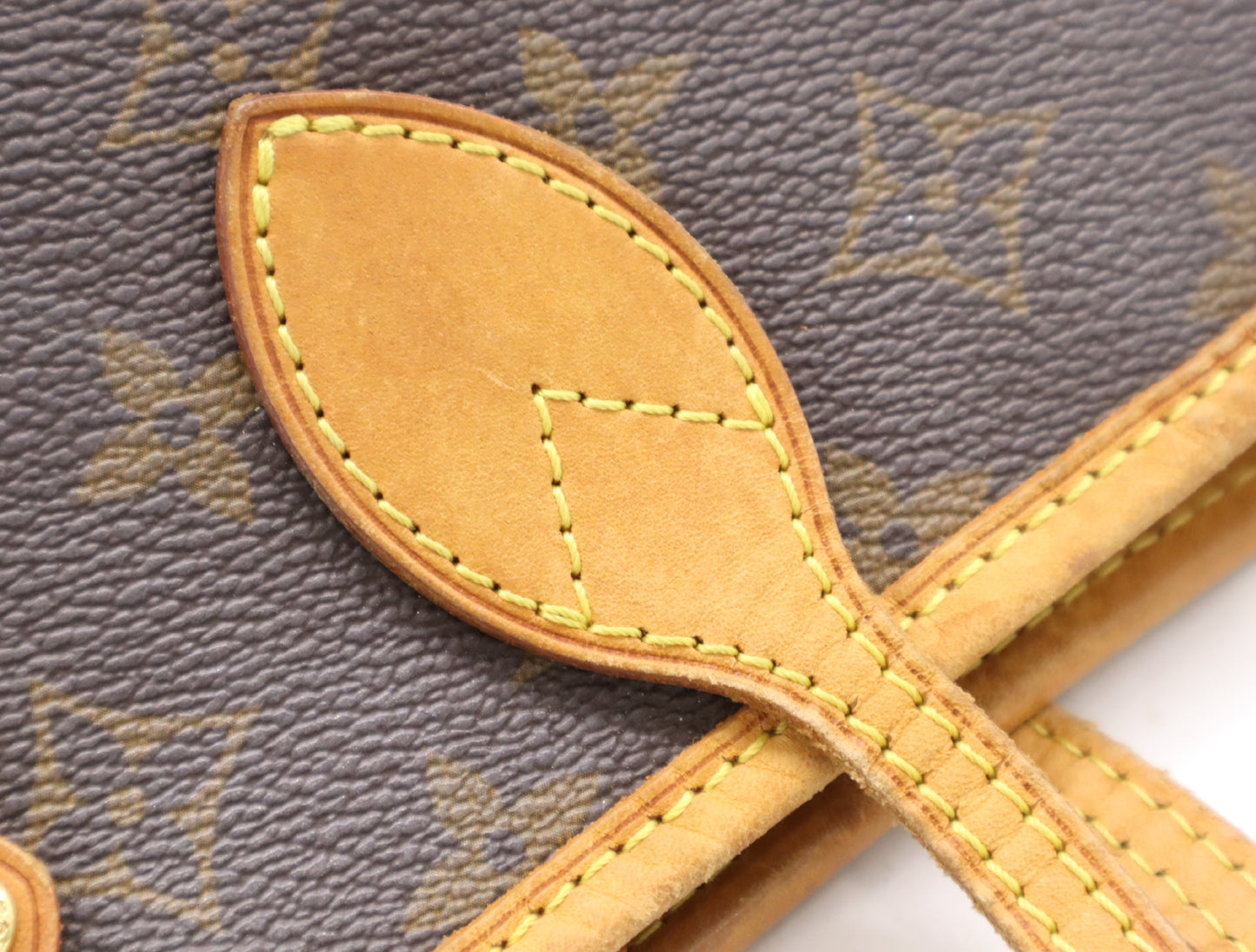LOUIS VUITTON M40155 Monogram Neverfull PM Old-Style Tote Bag