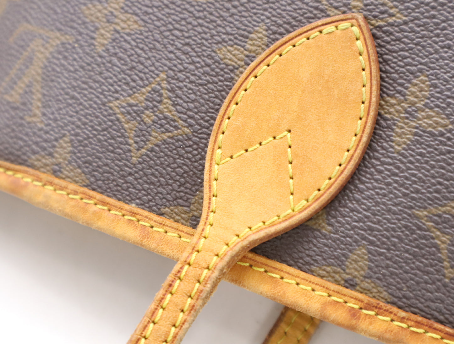 LOUIS VUITTON M40155 Monogram Neverfull PM Old-Style Tote Bag