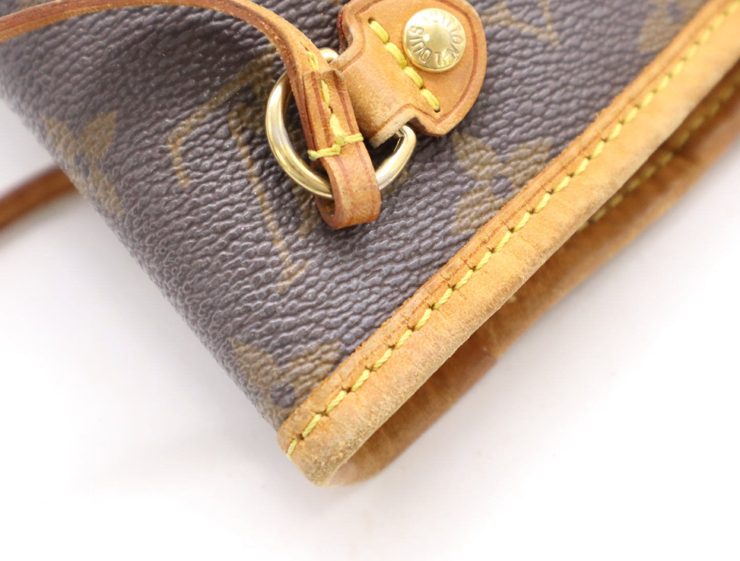 LOUIS VUITTON M40155 Monogram Neverfull PM Old-Style Tote Bag