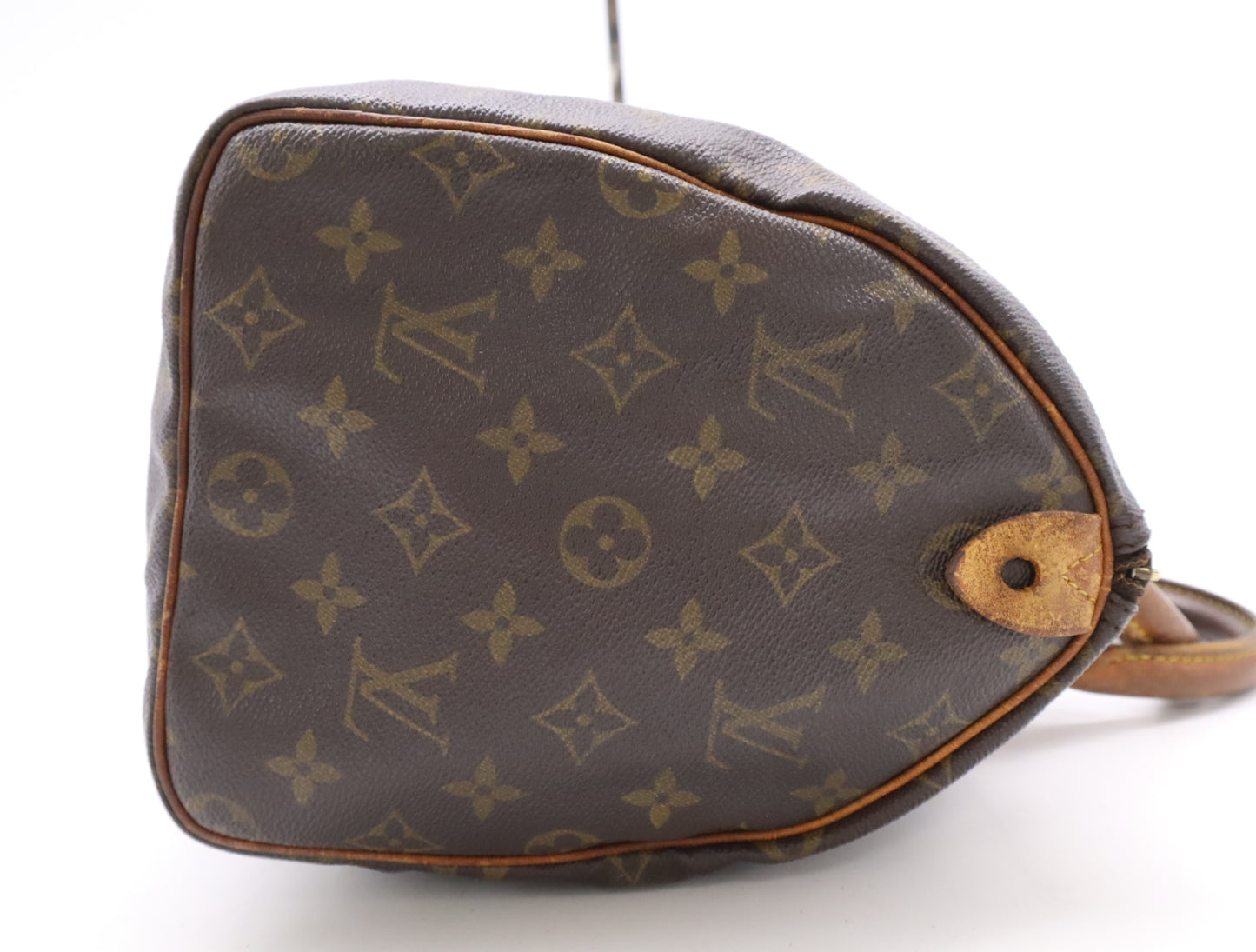 LOUIS VUITTON M41526 Monogram Speedy 30 Handbag with Zipper Pull