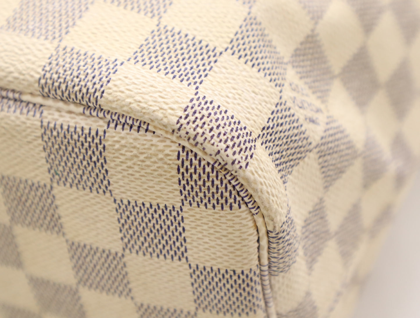 LOUIS VUITTON N51107 Azur Neverfull MM Old Model Tote Bag