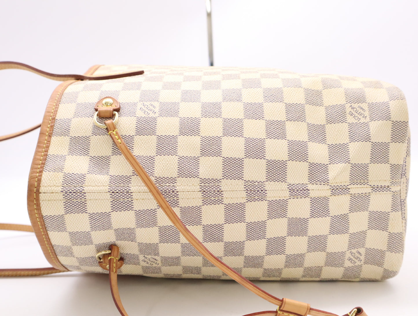 LOUIS VUITTON N51107 Azur Neverfull MM Old Model Tote Bag