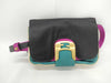 FENDI FF hardware satin shoulder bag