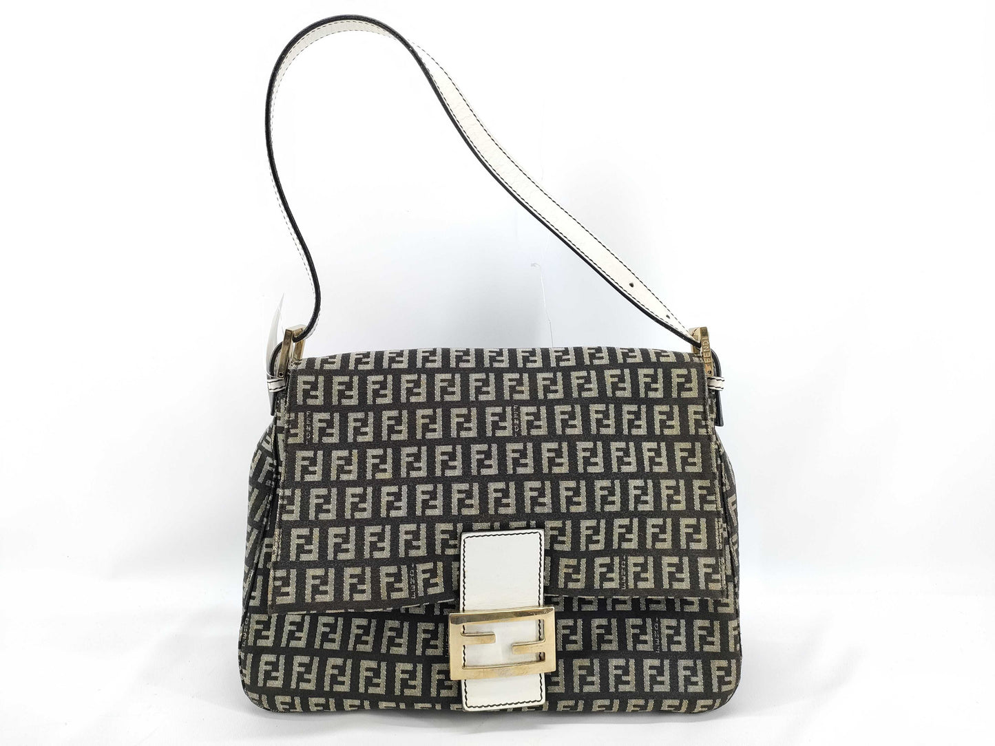FENDI Zucca pattern Zucchino Mamma Bucket shoulder bag