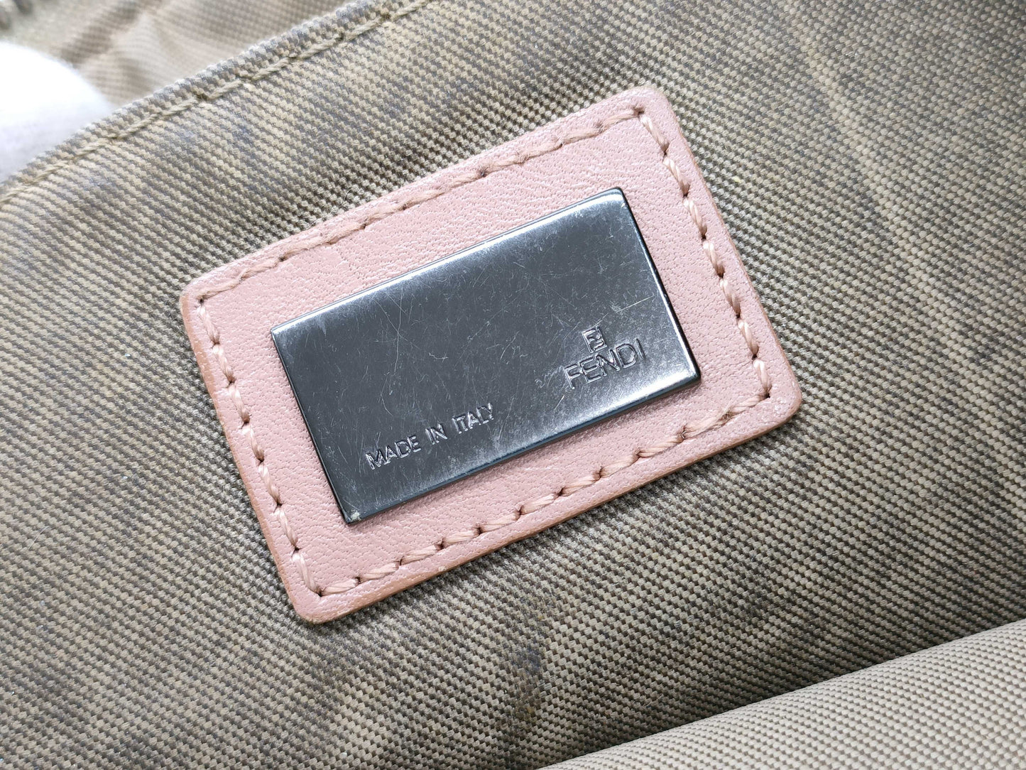 FENDI Zucca pattern Zucchino handbag