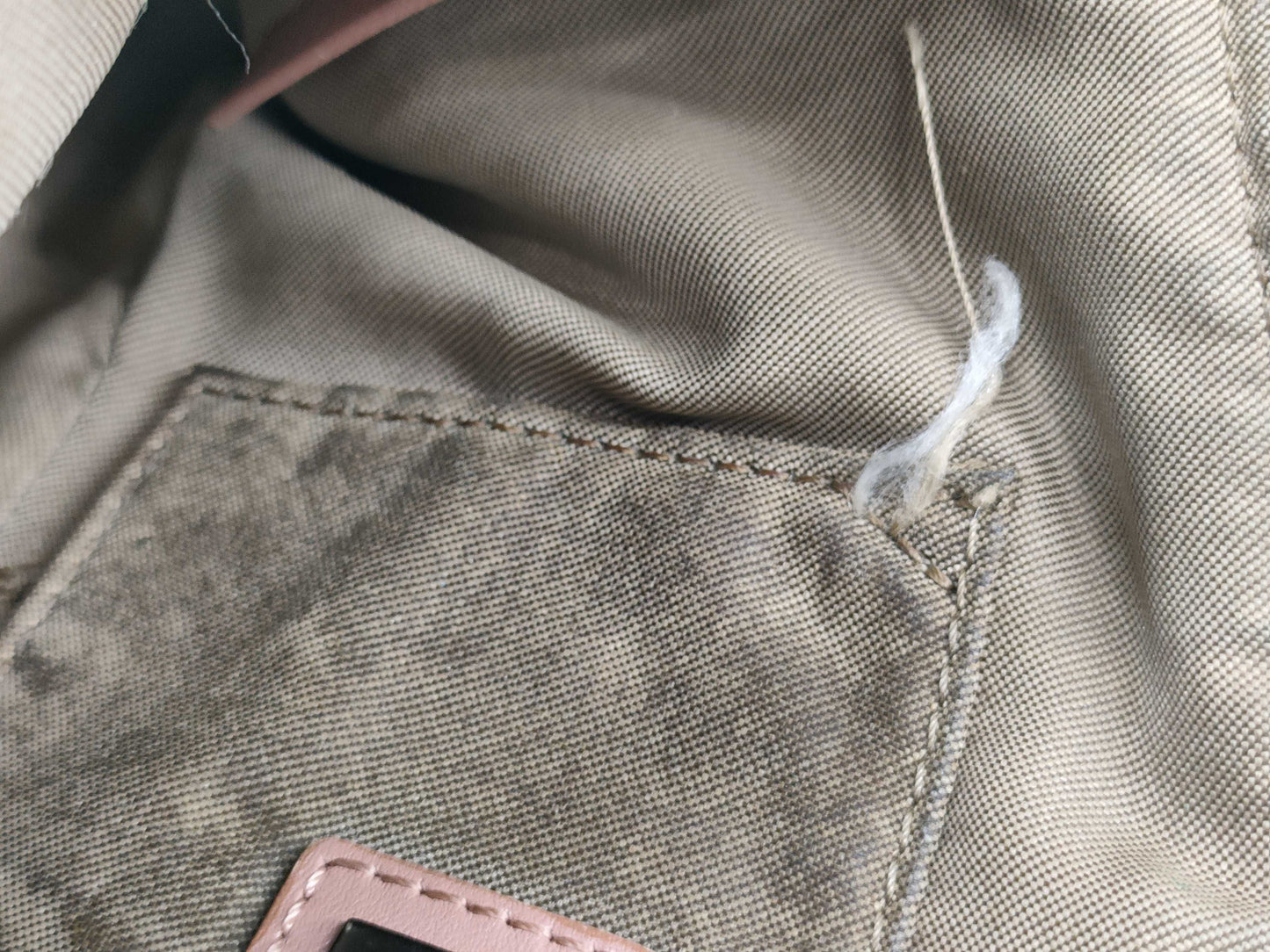 FENDI Zucca pattern Zucchino handbag