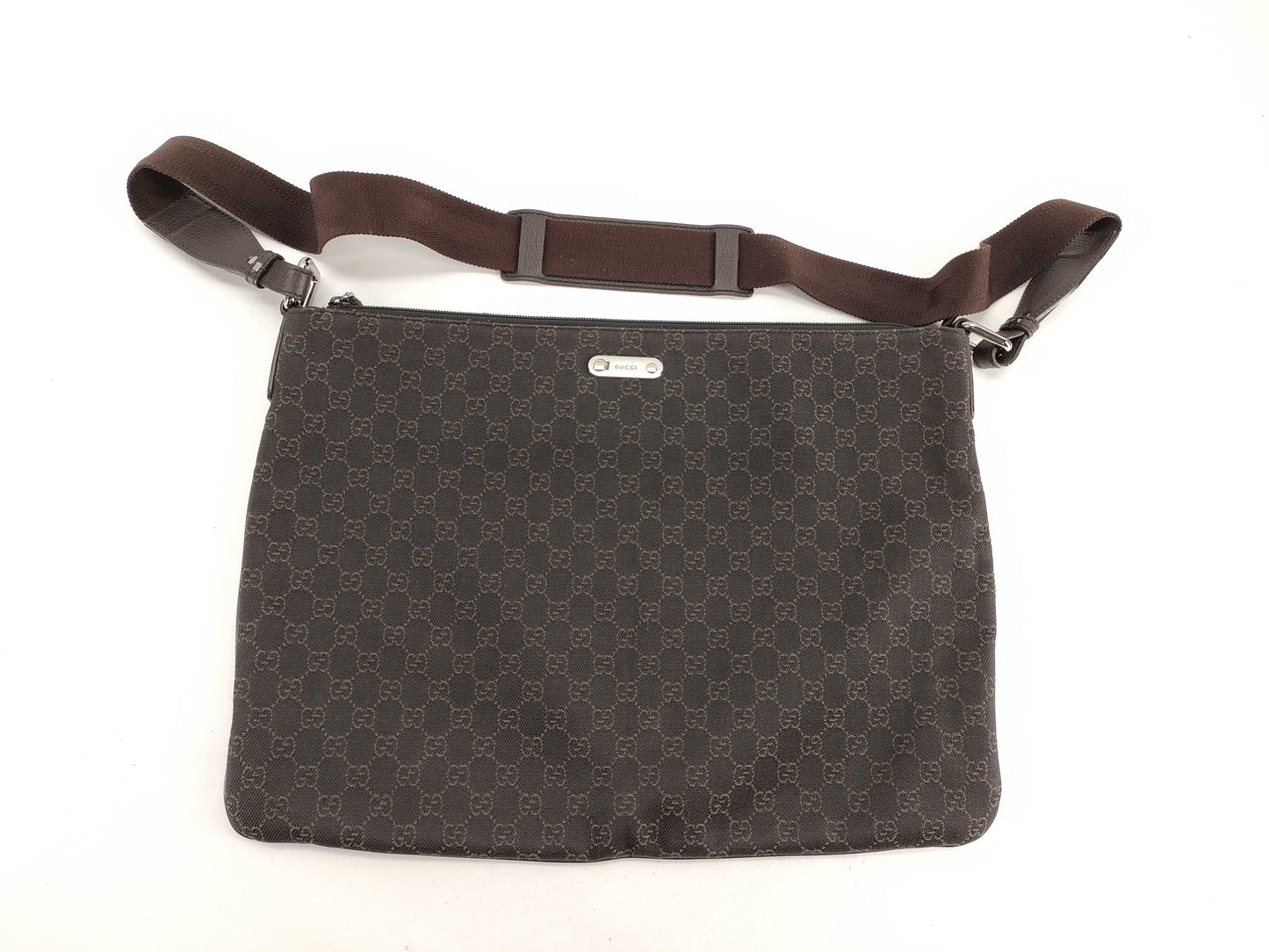 GUCCI GG Canvas Shoulder Bag