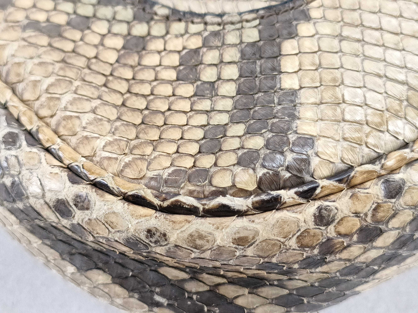GUCCI Jackie Python Shoulder Bag