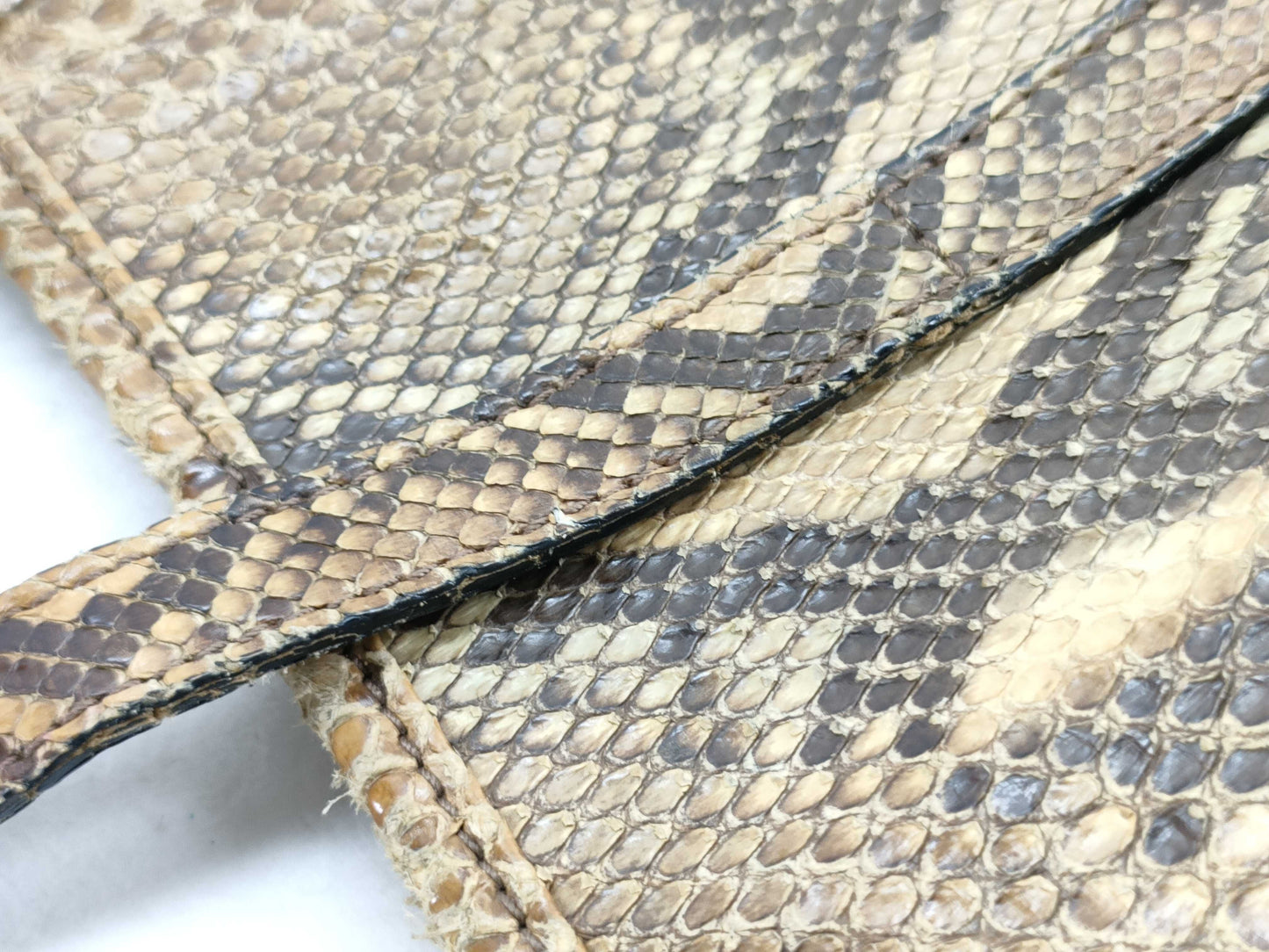 GUCCI Jackie Python Shoulder Bag