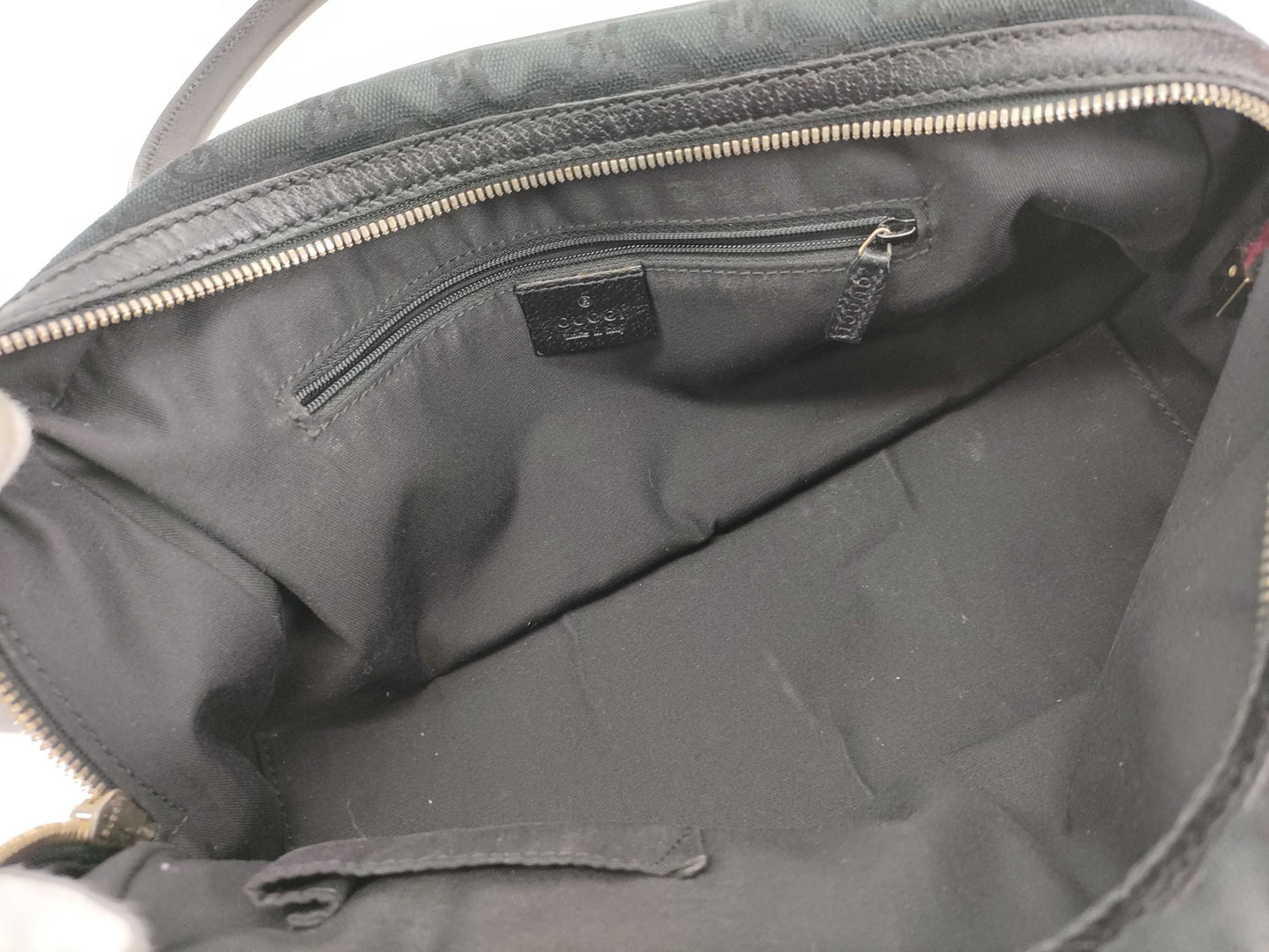 GUCCI GG Canvas Princess Boston Bag