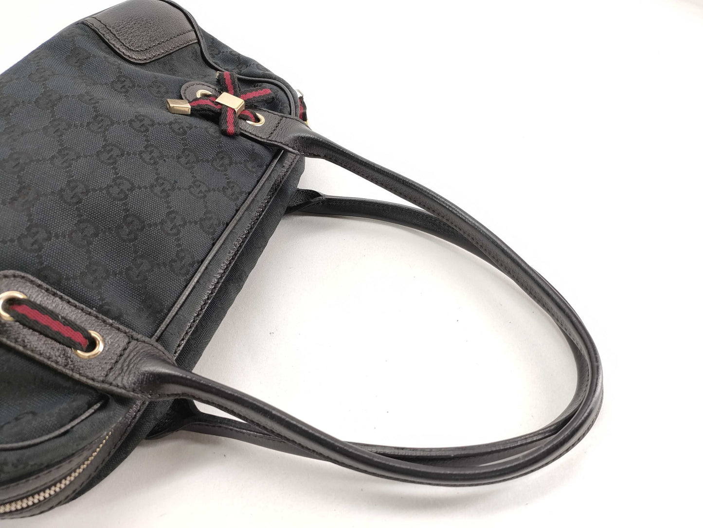 GUCCI GG Canvas Princess Boston Bag