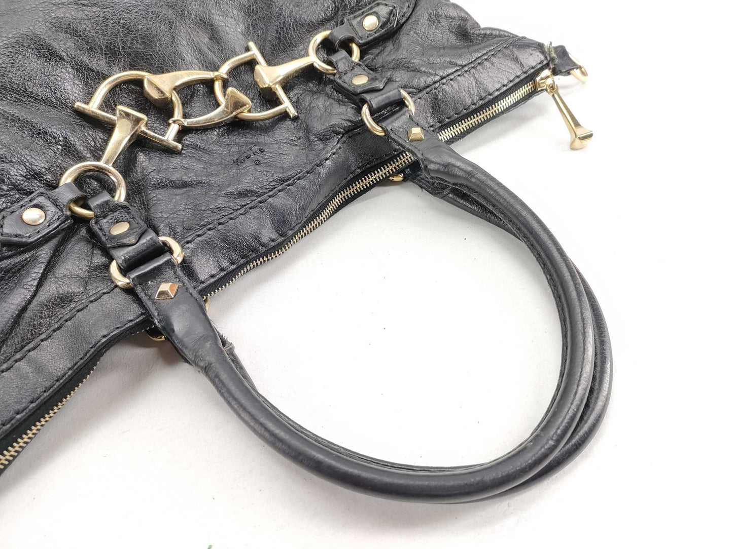 GUCCI Horsebit Hardware Handbag