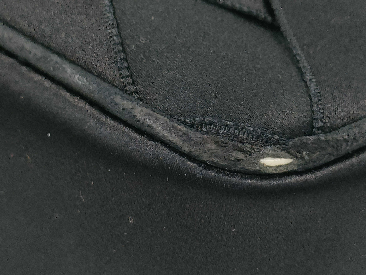 CHANEL satin shoulder bag