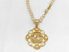 CHANEL Coco Mark Pearl Necklace