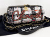CHANEL CHANEL logo Coco charm lace tweed bowling shoulder bag, approximately 24cm wide, 30s, vintage G hardware, dust bag and sticker included, excellent condition, item number 30095610