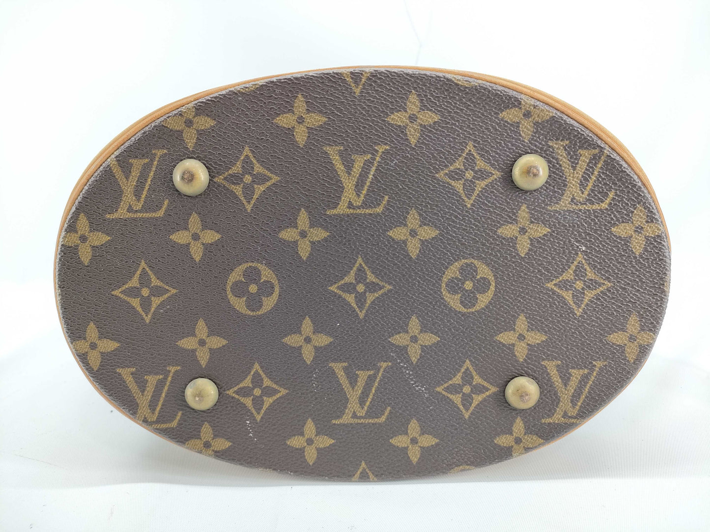 LOUIS VUITTON M42238 Monogram Louis Vuitton Monogram Bucket PM M42238 Tote Bag