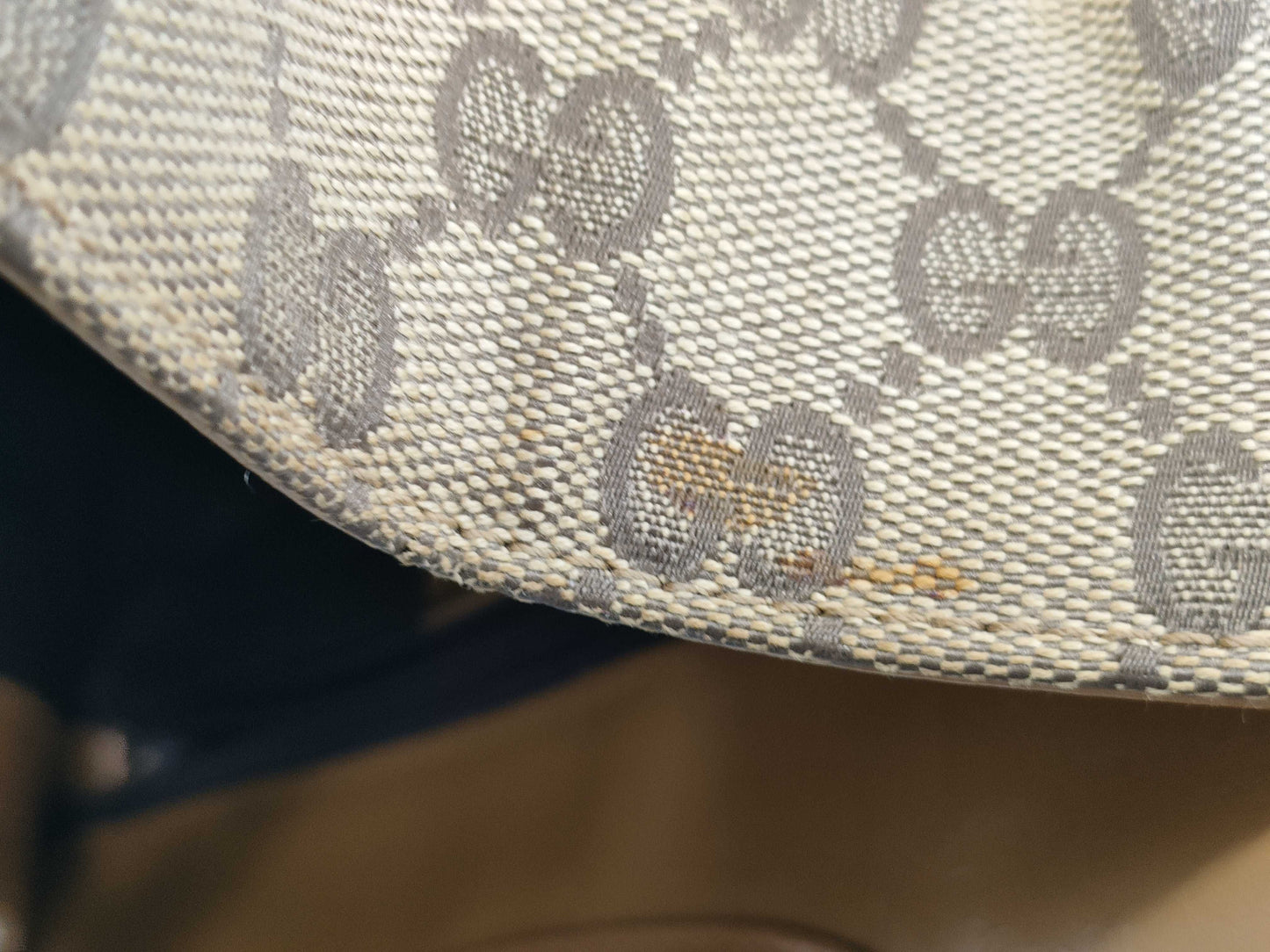 GUCCI GG Canvas Jackie Handbag Shoulder Bag
