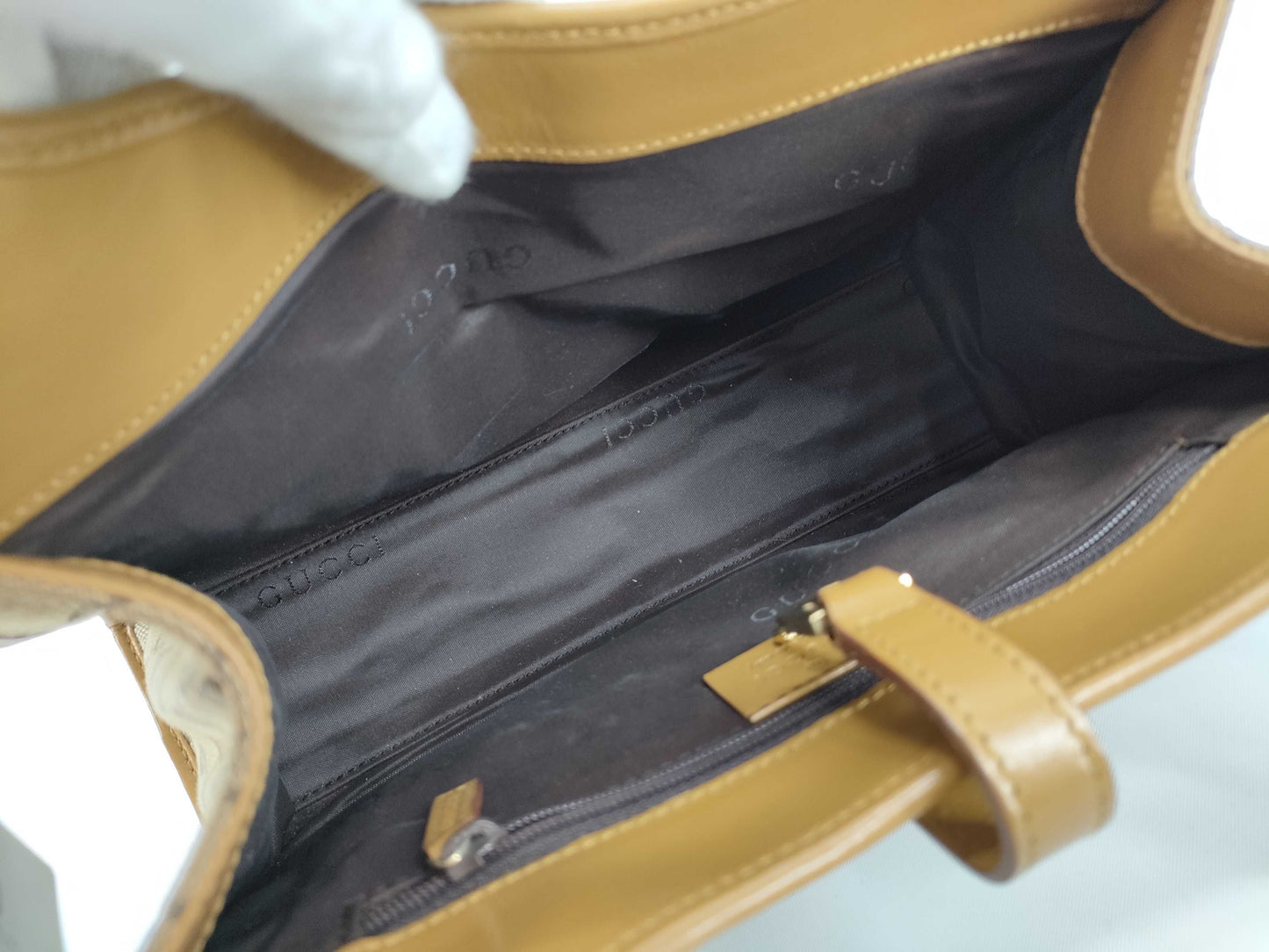 GUCCI GG Canvas Jackie Handbag Shoulder Bag