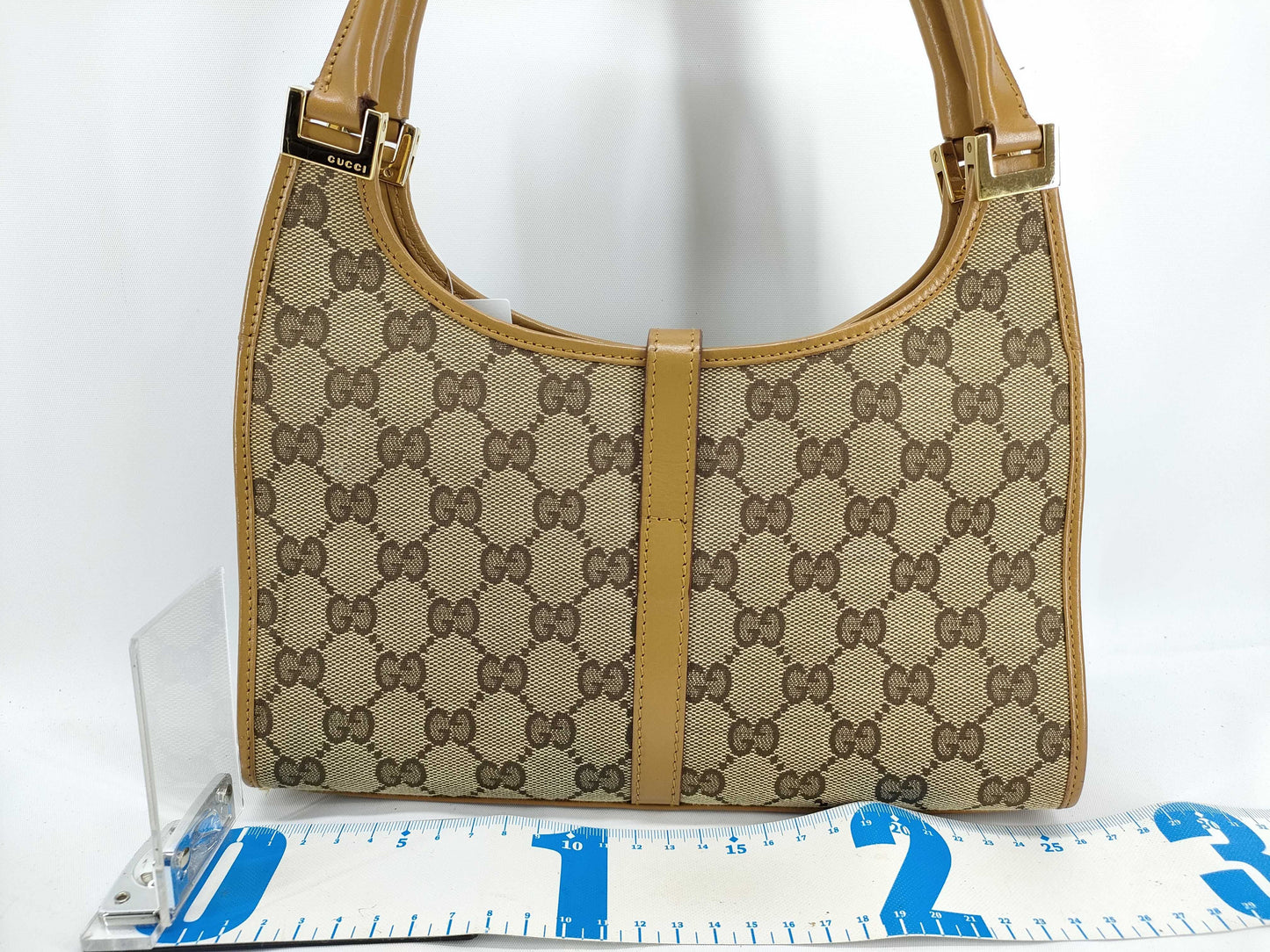 GUCCI GG Canvas Jackie Handbag Shoulder Bag