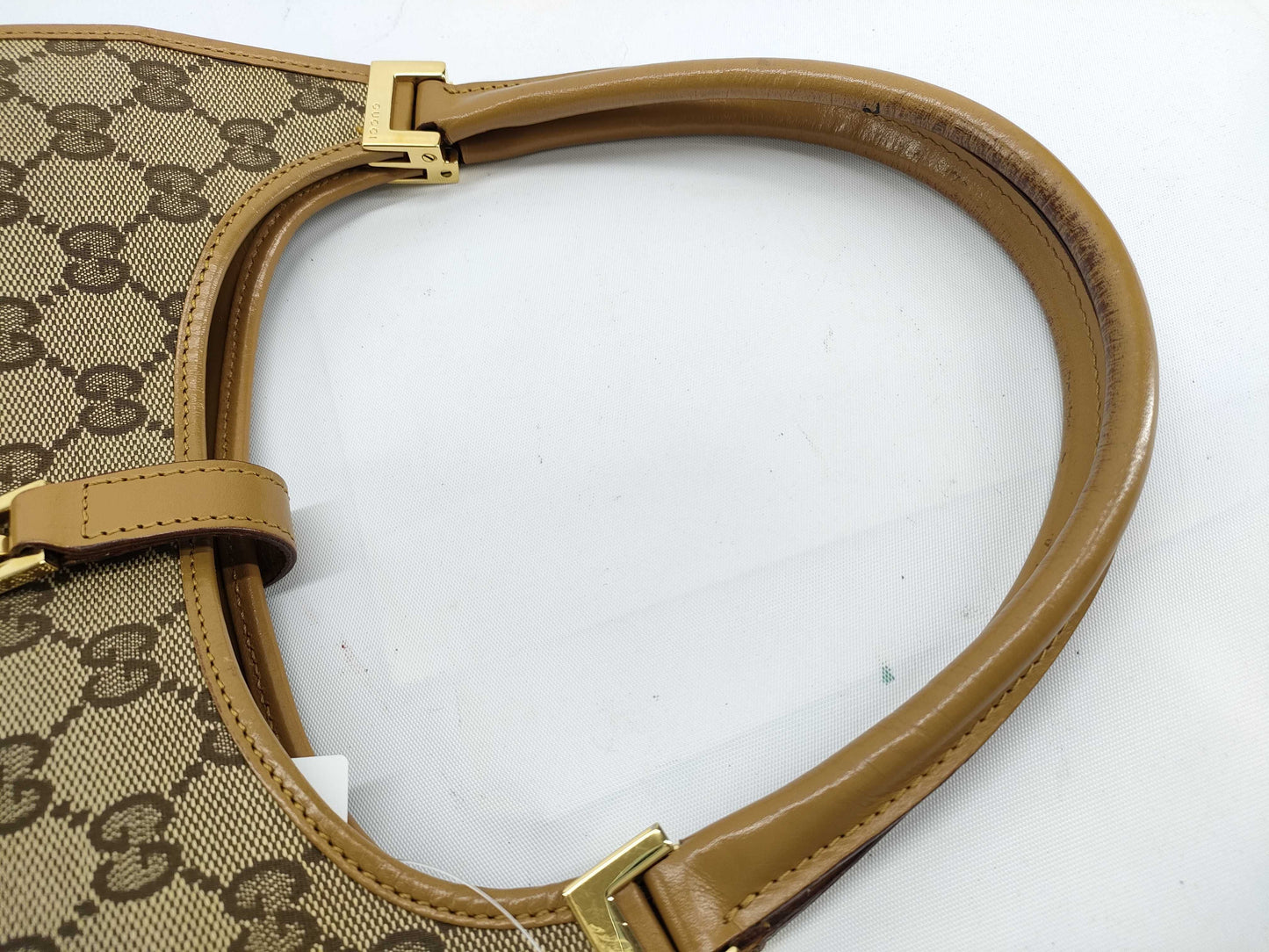 GUCCI GG Canvas Jackie Handbag Shoulder Bag